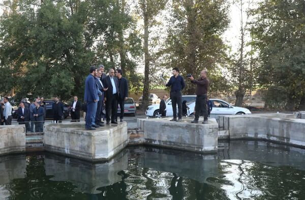 بازدید وزیر جهاد کشاورزی از طرح‌های کشاورزی جنوب تهران در هفته دولت