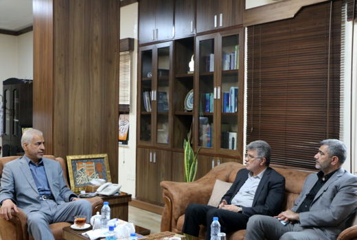دیدار مدیرعامل موسسه جهاد نصر با استاندار خوزستان 