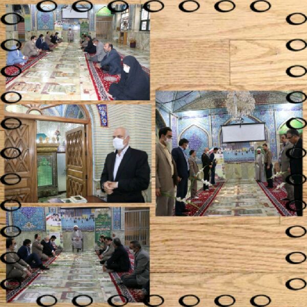 کارکنان جهاد کشاورزی با آرمان‌های شهدا تجدید میثاق کردند