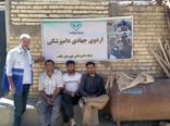 خدمت‌رسانی جهادی دامپزشکی در مناطق محروم تکاب