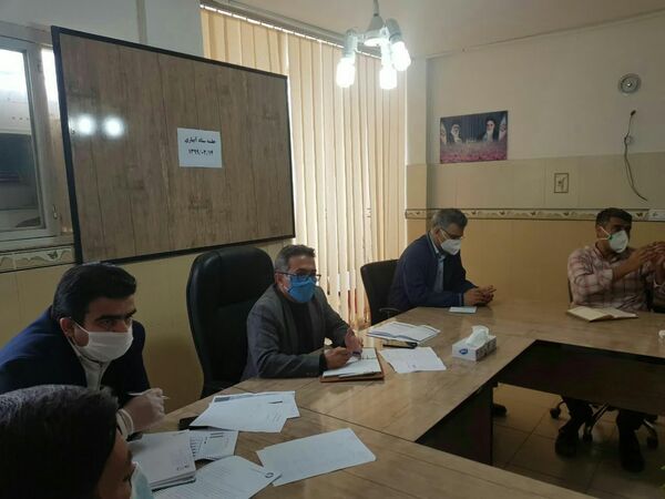 برگزاری جلسه ستاد آبیاری نوین در شهرستان گرمه