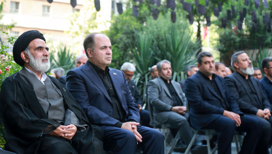  مراسم عزاداری سرور شهیدان در وزارت جهاد کشاورزی 