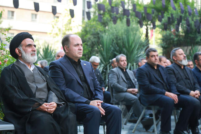  مراسم عزاداری سرور شهیدان در وزارت جهاد کشاورزی 