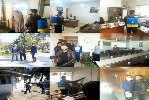 اقدامات پیشگیرانه و مقابله با کرونا در سازمان جهادکشاورزی استان گلستان 