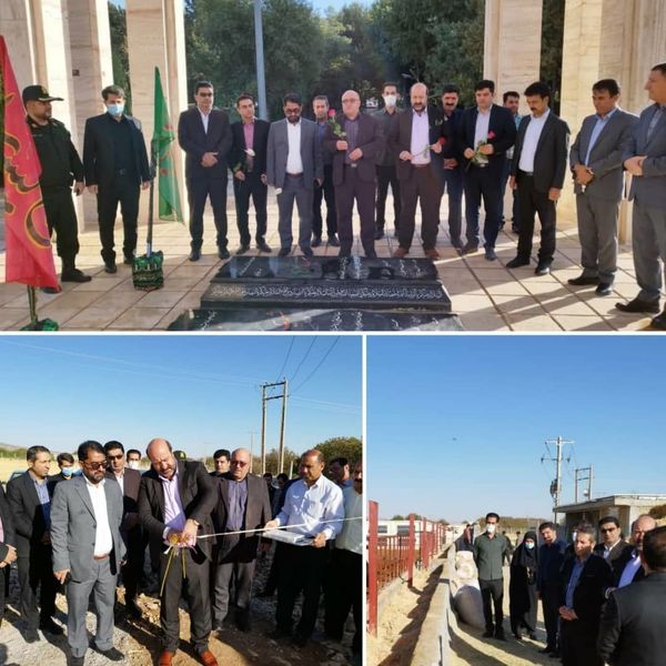 مجتمع گاوداری شیری ۵۰ رأسی در سراب ایوان افتتاح شد