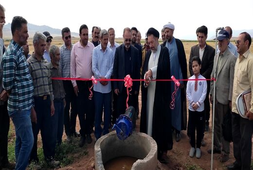 افتتاح سامانه نوین آبیاری کم فشار در بخش یامچی مرند