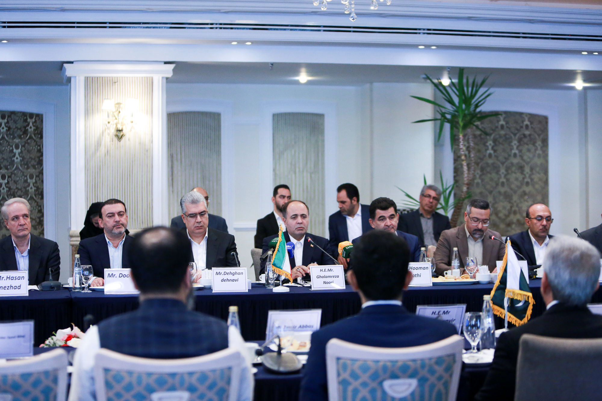  نشست مشترک هیات های جمهوری اسلامی ایران و پاکستان 