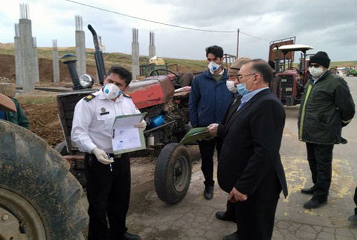 رتبه سوم شهرستان چاراویماق در پلاک گذاری ماشین آلات کشاورزی