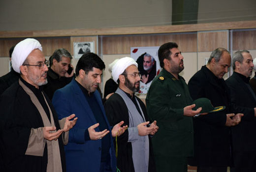 مراسم بزرگداشت شهید سپهبد قاسم سلیمانی در سازمان جهادکشاورزی آذربایجان شرقی  برگزار شد