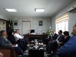دیدار مدیرشعب بانک کشاورزی استان با سرپرست  سازمان جهاد کشاورزی البرز