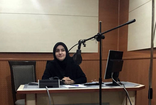 هاله فرشاد گوینده برنامه رادیویی کندیمیز آذربایجان شرقی ، گوینده برتر کشور شد