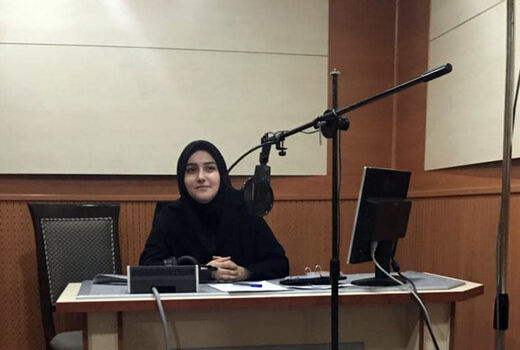 هاله فرشاد گوینده برنامه رادیویی کندیمیز آذربایجان شرقی ، گوینده برتر کشور شد