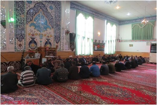 برگزاری جلسه قرارگاه جهاد تبیین با عنوان اهمیت فرهنگ معنوی زکات در روستای چنار شهرستان عجب شیر