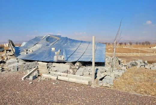 تخریب ۳۸ بنای غیرمجاز دراراضی کشاورزی شهرستان قزوین