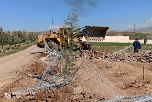 48مورد ساخت و ساز غیرمجاز در بویین زهرا قلع و قمع شد