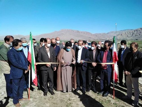 افتتاح فاز سوم کانال دولت آباد در رستم 