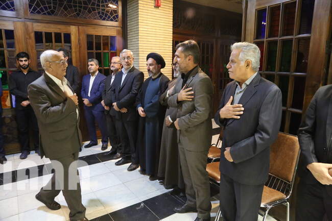 مجلس ترحیم ابوی رئیس مرکز روابط عمومی و اطلاع رسانی وزارت جهادکشاورزی