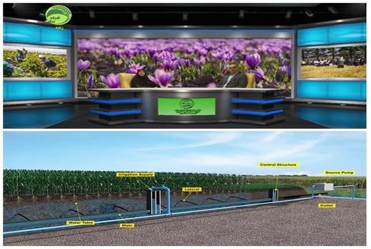 آمورزش آبیاری زیرسطحی از طریق شبکه برکت سازمان