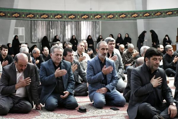 برگزاری مراسم عزاداری دهه اول محرم در سازمان جهادکشاورزی استان آذربایجان شرقی