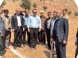 کلنگ زنی ۳۰ هتکاری آبیاری تحت فشار در منطقه «کولوی»سپیدشت
