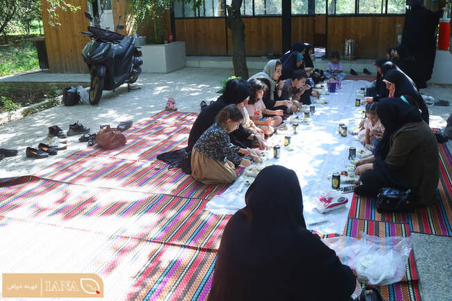 اردوی مادر و دختری با شعار تجلی پاکی