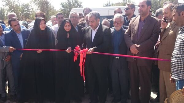 یک طرح کشاورزی در شهرستان بویین زهرا  افتتاح شد