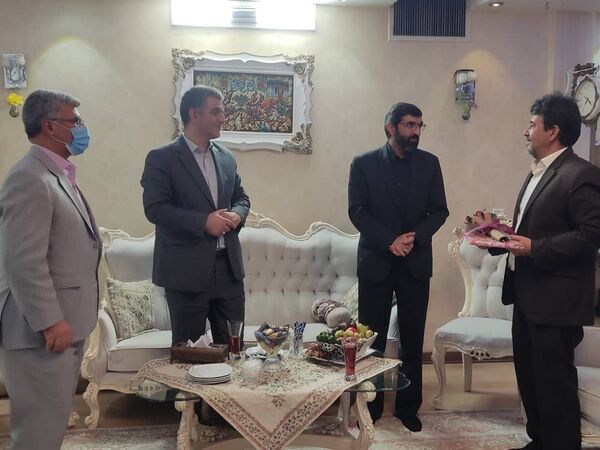 دیدار به مناسبت روز کارمند با جانباز معزز《فرامرز فراستی》 