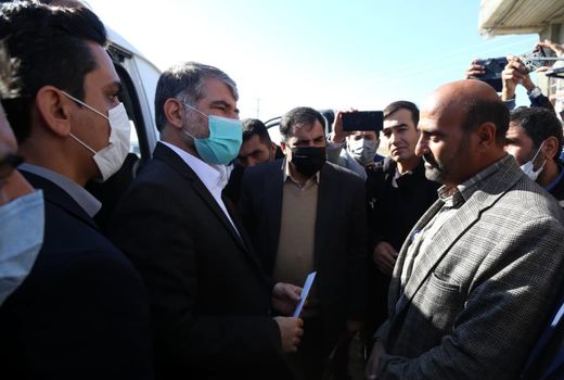گفتگوی صمیمی وزیر جهاد کشاورزی با کشاورزان و روستاییان شهرستان خدابنده