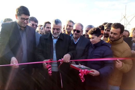 ۲۲ هزار هکتار شبکه زهکشی شهرستان گمیشان با حضور وزیر جهاد کشاورزی به بهره برداری رسید
