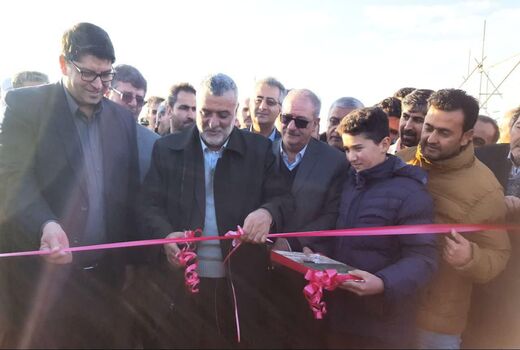 ۲۲ هزار هکتار شبکه زهکشی شهرستان گمیشان با حضور وزیر جهاد کشاورزی به بهره برداری رسید