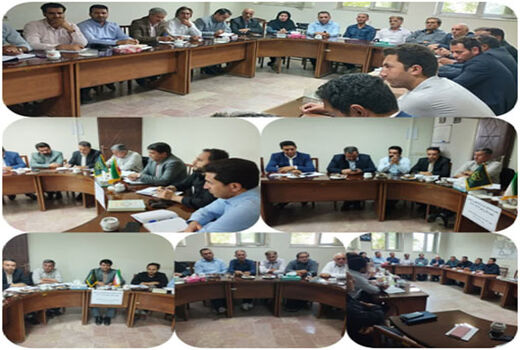 برگزاری کمیته کودی زراعت‌های پاییزه 1403-1402 شهرستان هشترود 