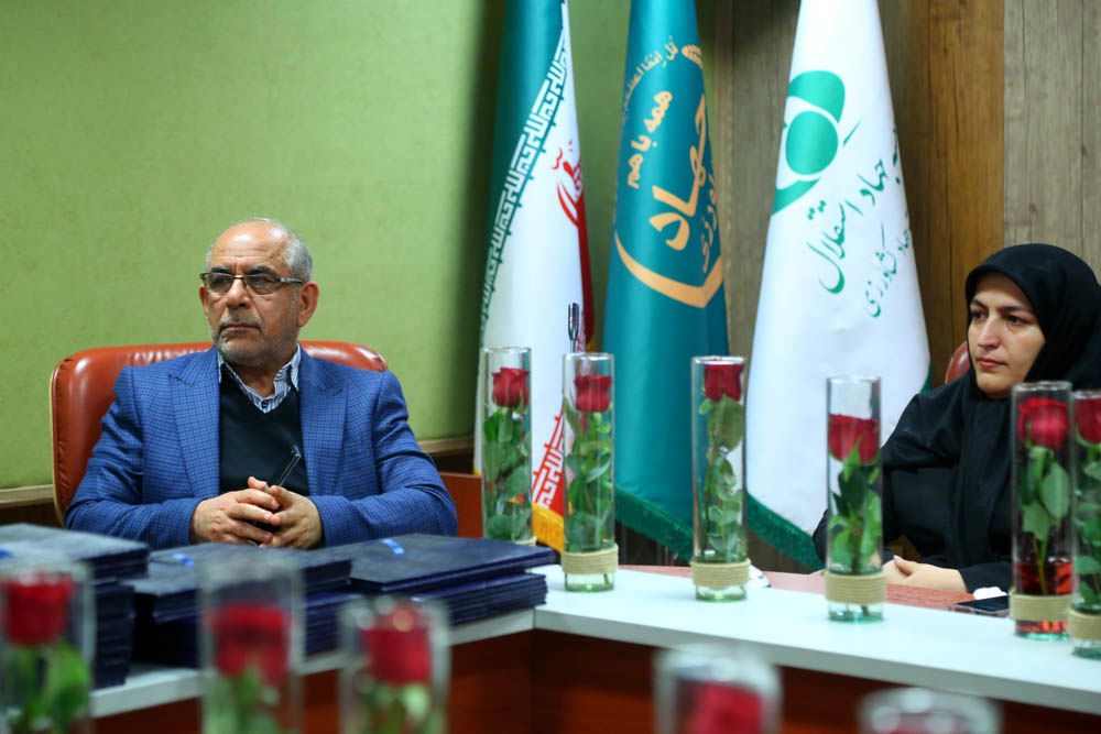 مراسم گرامیداشت روز زن در موسسه جهاد استقلال  