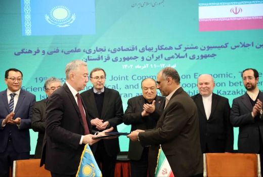 ایران و قزاقستان در شاهراه همکاری دوجانبه

