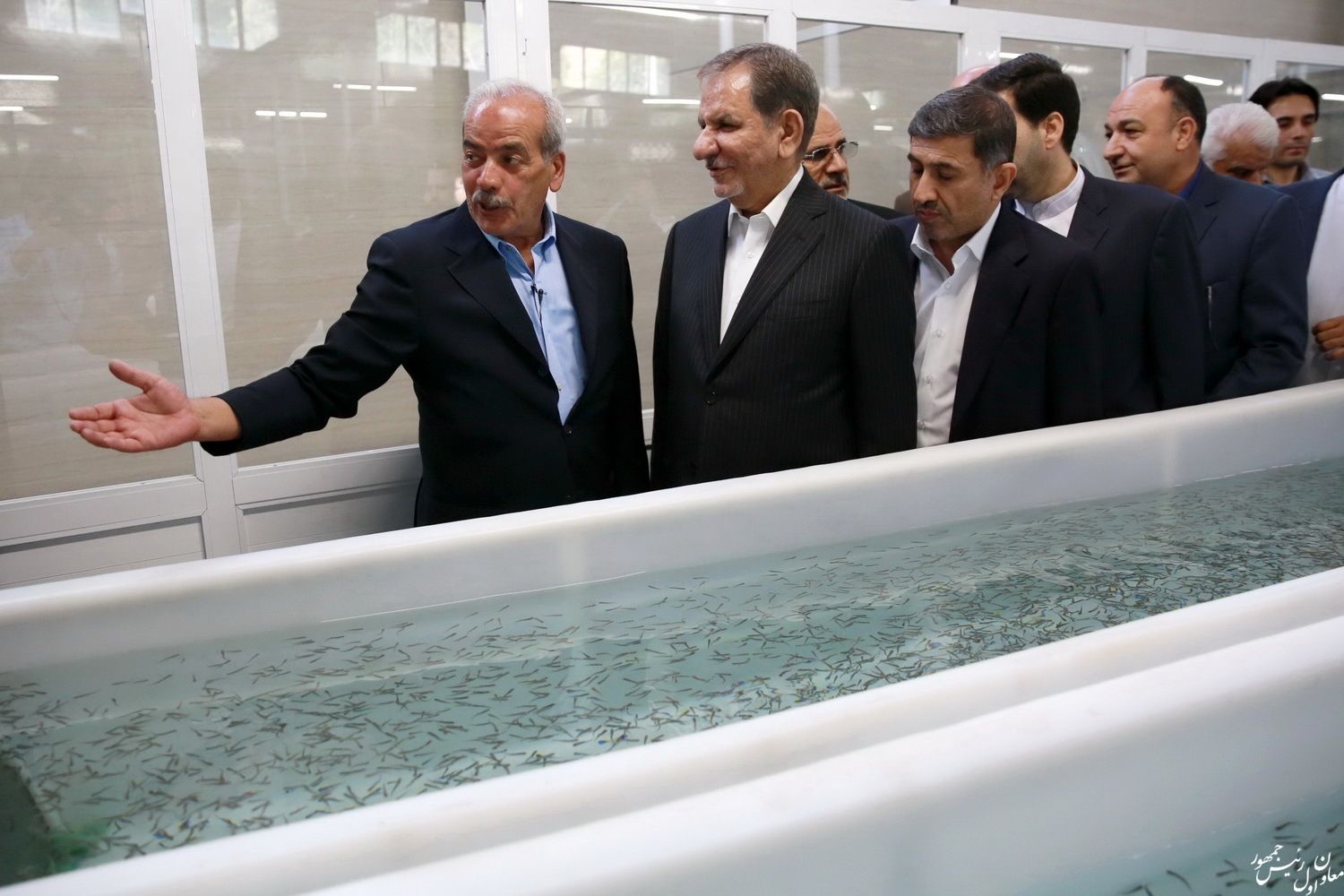 افتتاح فاز یک و دو طرح توسعه مزرعه ماهی سرای کرج / بازدید از نمایشگاه توانمندی‌های عشایری-کشاورزی البرز