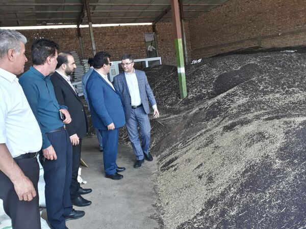 بازدید مدیر تعاون روستایی آذربایجان شرقی از مراکز خرید کلزا
