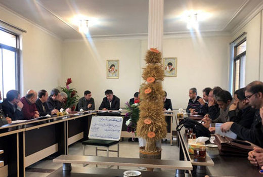 برگزاری جلسه منطقه‌ای بررسی آمار زراعی و باغی، عملکرد بیمه و اقدامات درخصوص تسهیلات سیل دربناب