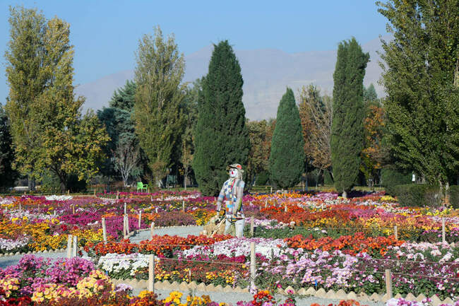 بازدید تور رسانه ای از باغ ملی گیاه شناسی ایران                   