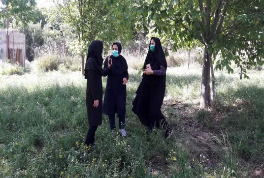 رصد باغات حوزه مرکز خدمات رستم آباد شهرستان اردل