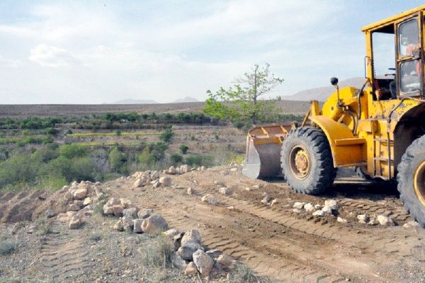 12 هزار مترمربع از اراضی ملی شهرستان دماوند رفع تصرف شد