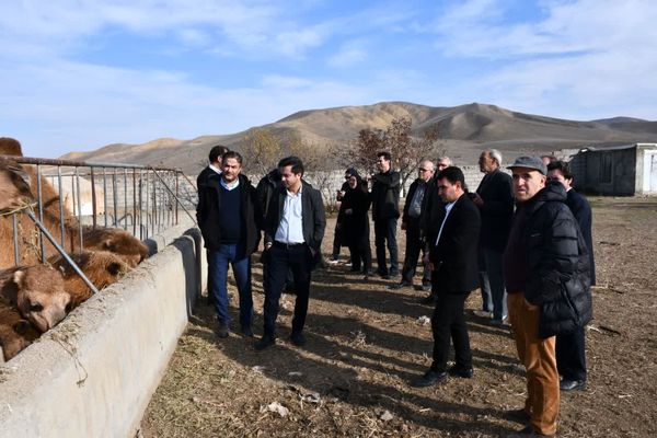 بازدید علمی–میدانی از ظرفیت‌های تولیدی مناطق عشایری آذربایجان شرقی