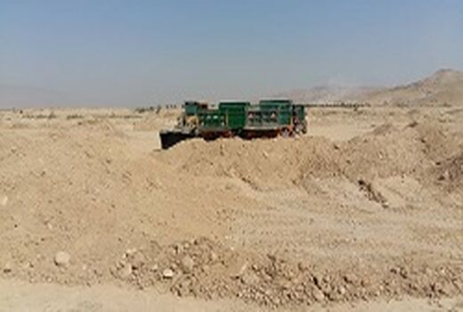 توقف عملیات تغییر کاربری غیر مجاز در قیروکارزین