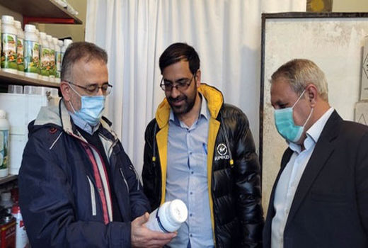 اجرای گشت مشترک و مانور مقابله با واحد‌های عرضه کننده آفت کش‌های تقلبی و تاریخ گذشته در مرند