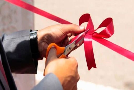 افتتاح جاده بین مزارع در زرین دشت