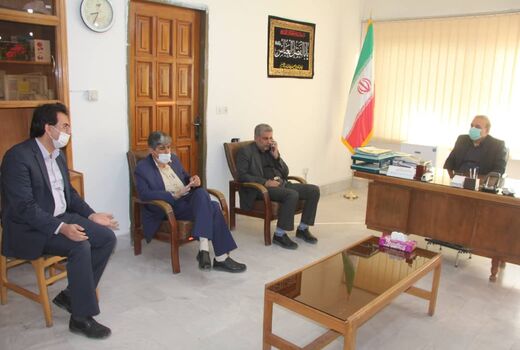 دیدار رئیس سازمان جهاد کشاورزی استان لرستان با مدیر و پرسنل روابط عمومی سازمان جهاد کشاورزی استان