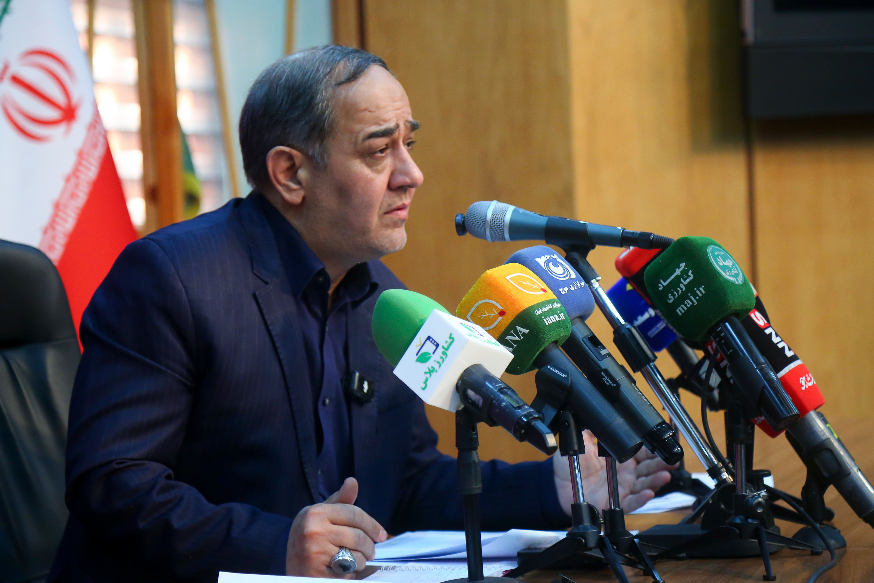 نشست خبری رئیس هیئت مدیره سازمان تعاون روستایی کشور 