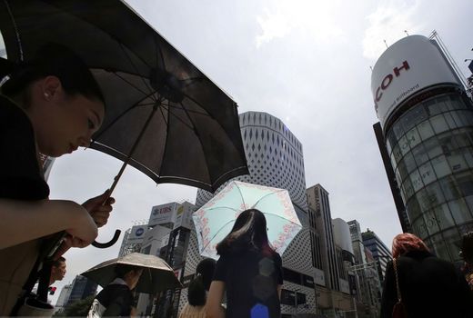 موج گرما در ژاپن 