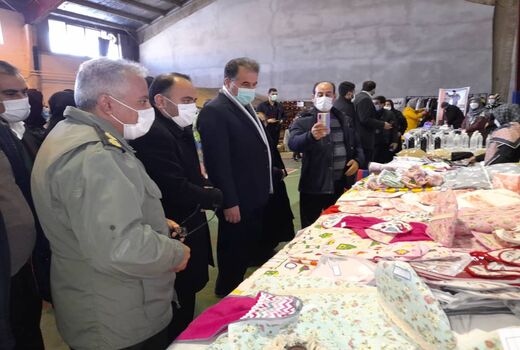  نمایشگاه صنایع دستی و توانمندی های بانوان در شهرستان میاندوآب برپا شد