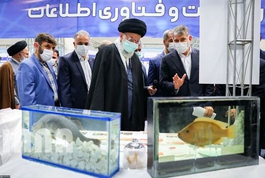 گزارش تصویری بازدید مقام معظم رهبری از نمایشگاه توانمندی های تولید داخل