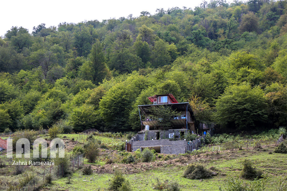 ساخت و سازهای بی‌رویه در روستای زیارت گرگان