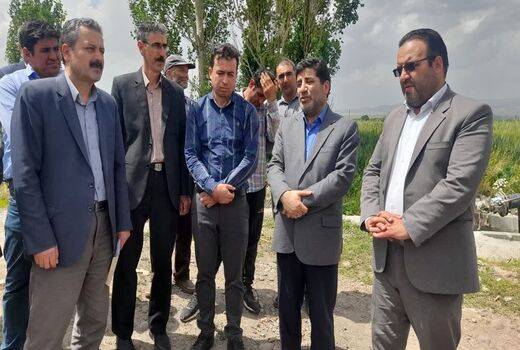 اجرای آبیاری نوین در ۱۳۰۰ هکتار از اراضی کشاورزی شهرستان سراب